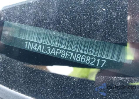 2015 Nissan Altima 2.5 S из США, поврежденный, VIN 1N4AL3AP9FN868217